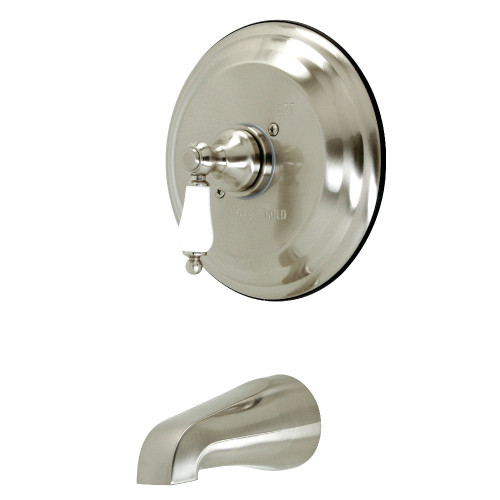 Kingston Brass KB3638PLTO Tub Only, Brushed Nickel