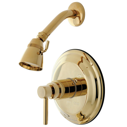 Kingston Brass KB2632DLSO Concord Shower Faucet, Polished Brass