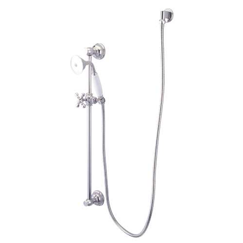 Kingston Brass KAK3521W1 Made To Match Hand Shower Combo with Slide Bar, Polished Chrome