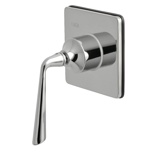 Kingston Brass KS3041ZL 3-Way Diverter Valve with Trim Kit, Polished Chrome