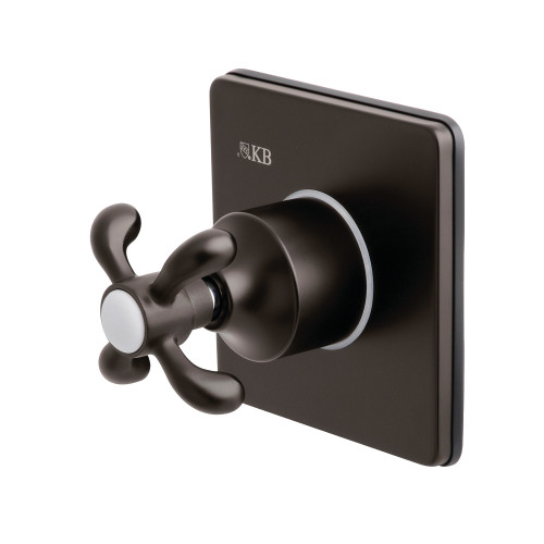 Kingston Brass KS3045TX 3-Way Diverter Valve with Trim Kit, Oil Rubbed Bronze