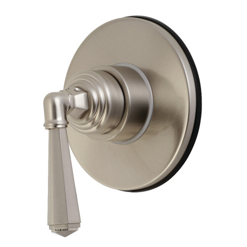 Kingston Brass KS3038HL 3-Way Diverter Valve with Trim Kit, Brushed Nickel