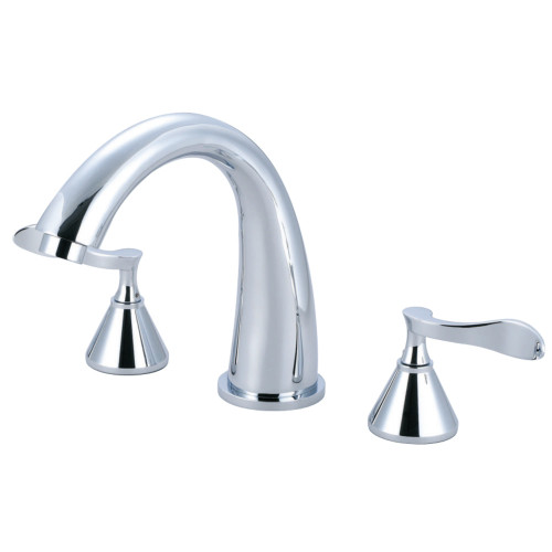 Kingston Brass KS2361CFL Century Roman Tub Faucet, Polished Chrome