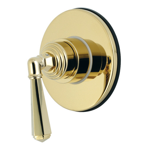 Kingston Brass KS3032HL 3-Way Diverter Valve with Trim Kit, Polished Brass