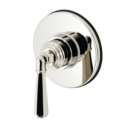 Kingston Brass KS3036HL 3-Way Diverter Valve with Trim Kit, Polished Nickel