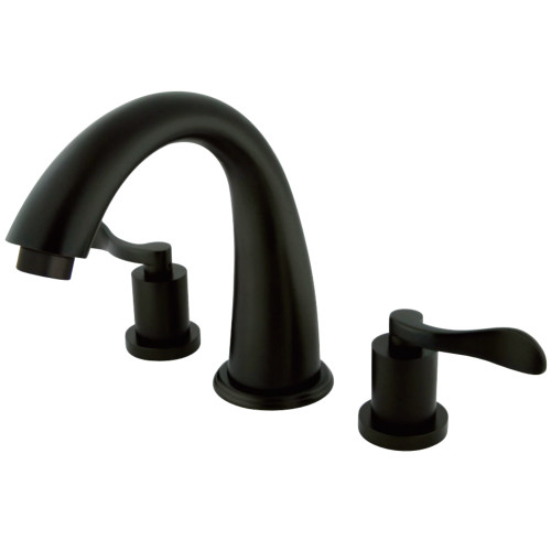 Kingston Brass KS2365DFL Vintage Roman Tub Faucet, Oil Rubbed Bronze