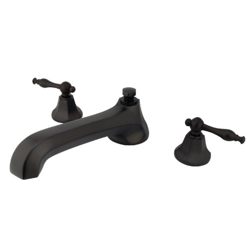 Kingston Brass KS4305NL Metropolitan Roman Tub Faucet, Oil Rubbed Bronze