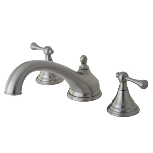 Kingston Brass KS5538BL Vintage Roman Tub Faucet, Brushed Nickel