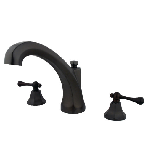 Kingston Brass KS4325BL Vintage Roman Tub Faucet, Oil Rubbed Bronze