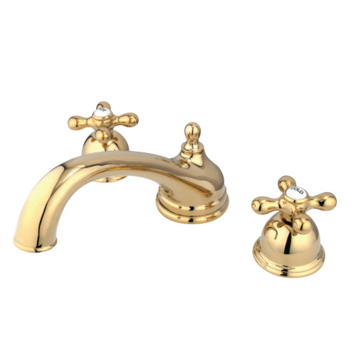 Kingston Brass KS3352AX Vintage Roman Tub Faucet, Polished Brass