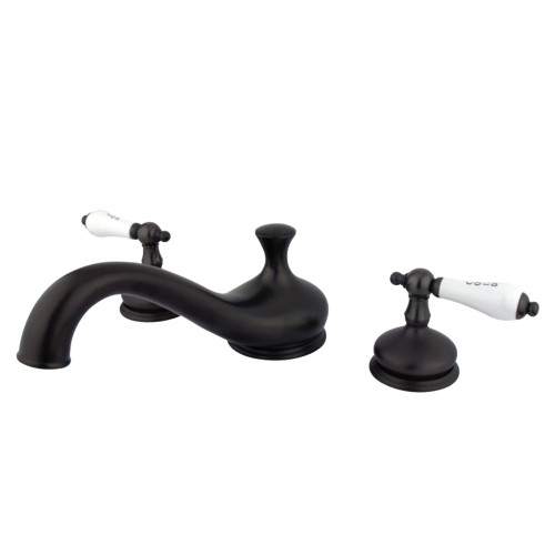 Kingston Brass KS3335PL Heritage Roman Tub Faucet, Oil Rubbed Bronze