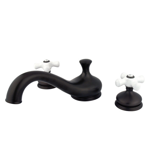 Kingston Brass KS3335PX Heritage Roman Tub Faucet, Oil Rubbed Bronze