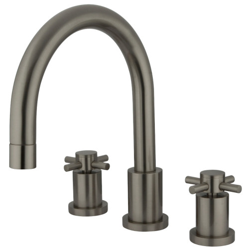 Kingston Brass KS8328DX Concord Roman Tub Faucet, Brushed Nickel