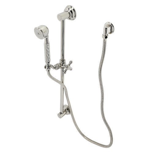 Kingston Brass KAK3326W6 Made To Match Hand Shower Combo with Slide Bar, Polished Nickel