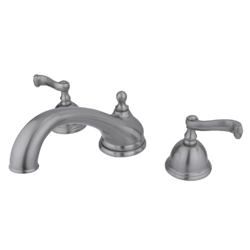 Kingston Brass KS3358FL Roman Tub Faucet, Brushed Nickel