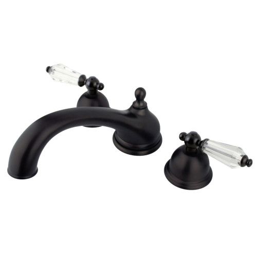 Kingston Brass KS3355WLL Wilshire Roman Tub Faucet, Oil Rubbed Bronze
