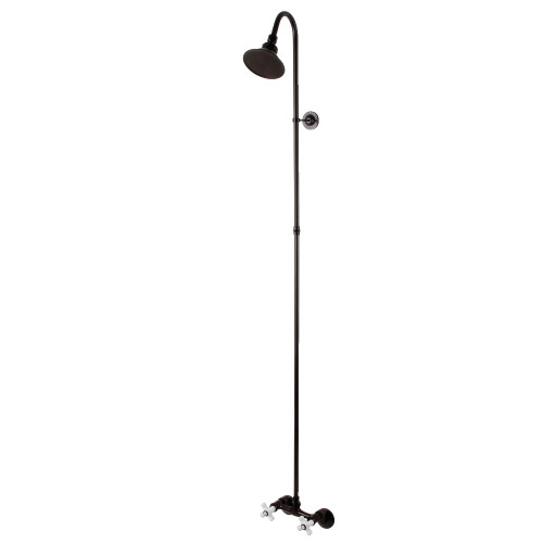 Kingston Brass CCK2135PX Vintage Shower Combo, Oil Rubbed Bronze