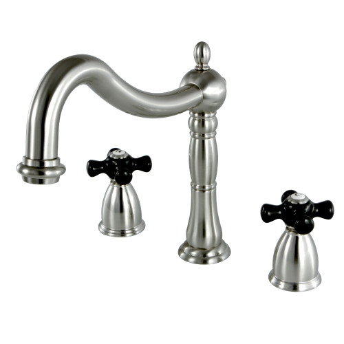 Kingston Brass KS1348PKX Duchess Roman Tub Faucet, Brushed Nickel