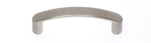 JVJ 76046 Satin Nickel 96 mm (3.78") Thick Bowed Door Pull