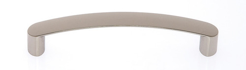 JVJ Polished Nickel 128 mm (5.04") Thick Bowed Door Pull - 76116