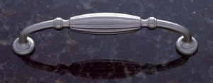 JVJ Satin Nickel 5" Fluted Door Pull - 62246