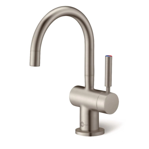 InSinkErator 44239D Indulge Modern Instant Hot and Cold Water Dispenser Faucet (F-HC-3300-SN ), Satin Nickel - 44239D