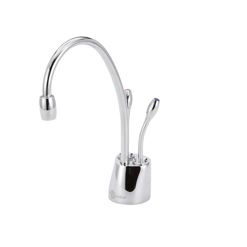 Insinkerator Indulge Contemporary Instant Hot and Cold Water Dispenser Faucet (F-HC-1100-C), Chrome - 44252