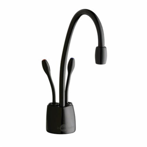 Insinkerator Indulge Contemporary Instant Hot and Cold Water Dispenser Faucet (F-HC-1100-MBLK), Matte Black - 44252Y Insinkerator Indulge Contemporary Instant Hot and Cold Water Dispenser Faucet (F-HC-1100-MBLK), Matte Black - 44252Y