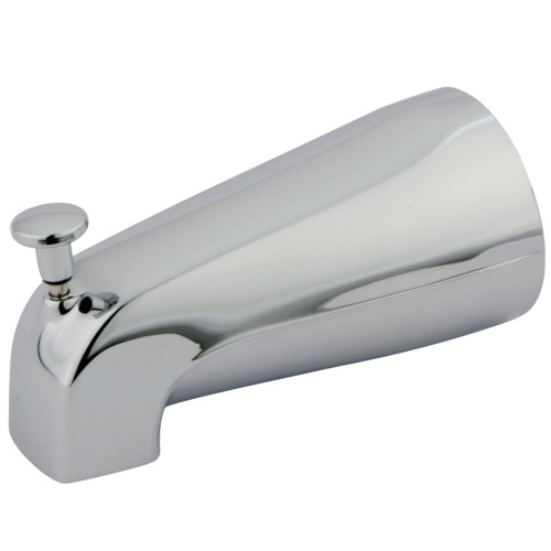 Kingston Brass K189A1 5-1/4 Inch Zinc Tub Spout with Diverter, Polished Chrome