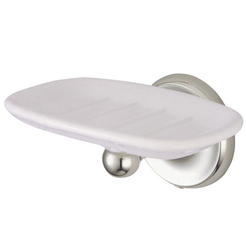 Kingston Brass BA315SN Classic Soap Dish, Brushed Nickel