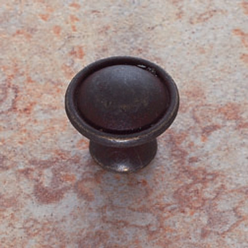 JVJ 69749 Rust Finish Door Knob 1 1/4"