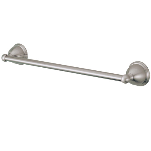 Kingston Brass BA3962SN Restoration 18" Towel Bar, Brushed Nickel