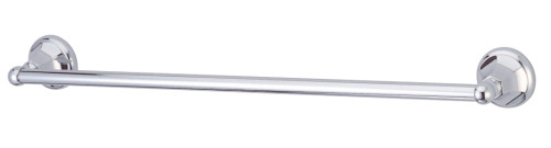 Kingston Brass BA4811C Metropolitan 24" Towel Bar, Polished Chrome