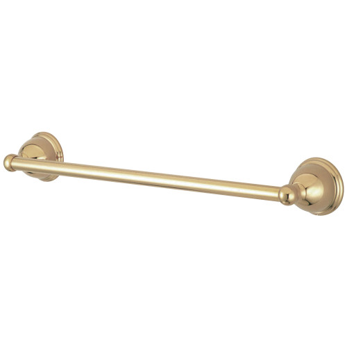 Kingston Brass BA3961PB Restoration 24" Towel Bar, Polished Brass