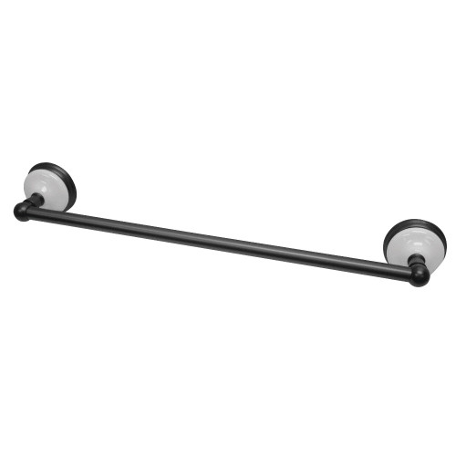 Kingston Brass BA1112MB Victorian 18-Inch Towel Bar, Matte Black