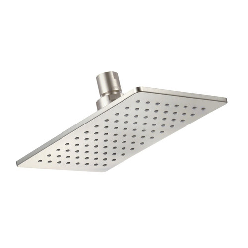 Gerber D460059BN Mono Chic Rectangular Showerhead With Brass Ball Joint 2.0 GPM Max Flow - Brushed Nickel