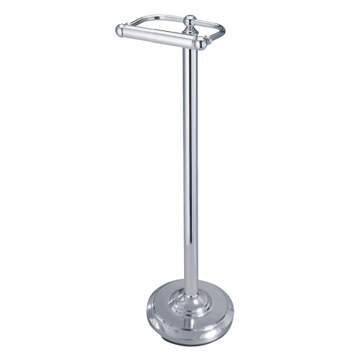 Kingston Brass CC2001 Vintage Freestanding Toilet Paper Holder, Polished Chrome