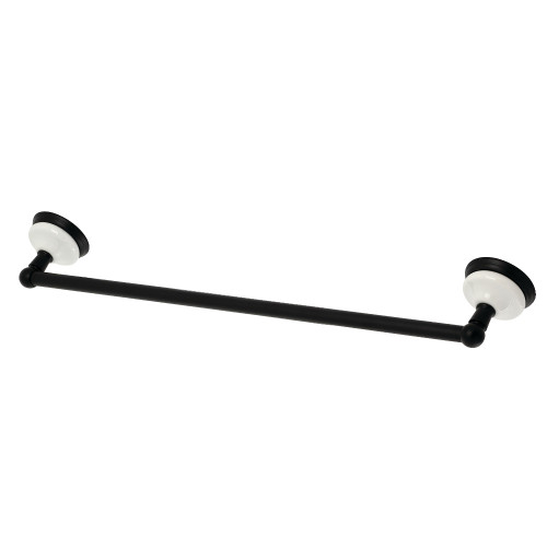 Kingston Brass BA1111MB Victorian 24-Inch Towel Bar, Matte Black