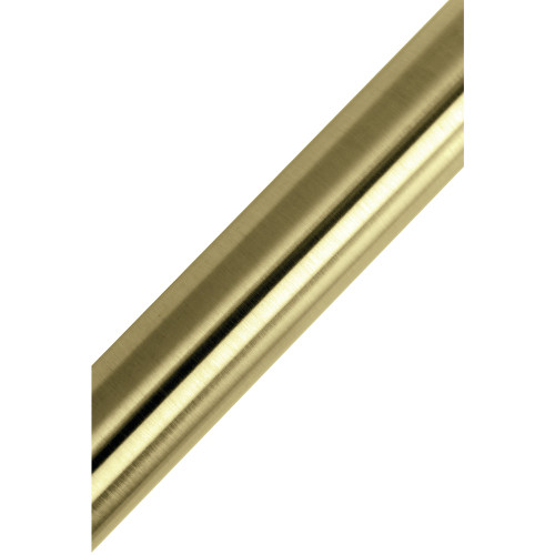 Kingston Brass SR607 Edenscape 60-Inch - 72-Inch Adjustable Stainless Steel Tension Shower Curtain Rod, Brushed Brass