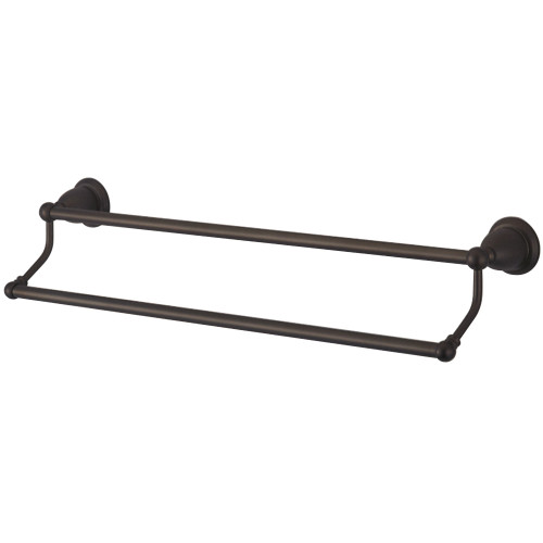 Kingston Brass BA1753ORB Heritage 24" Dual Towel Bar, Oil Rubbed Bronze