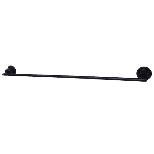 Kingston Brass BAH82130MB Concord 30-Inch Single Towel Bar, Matte Black