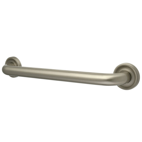 Kingston Brass DR914168 Camelon 16" Grab Bar, 1-1/4" Diameter, Brushed Nickel