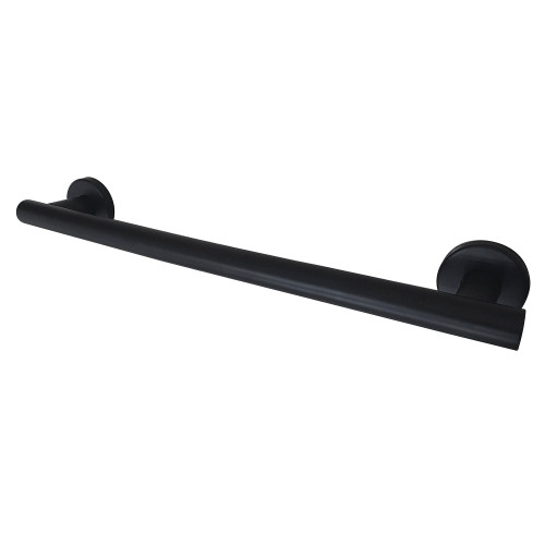 Kingston Brass GBS1424CS0 Berwyn 24" Grab Bar, 1-1/4" O.D, Matte Black