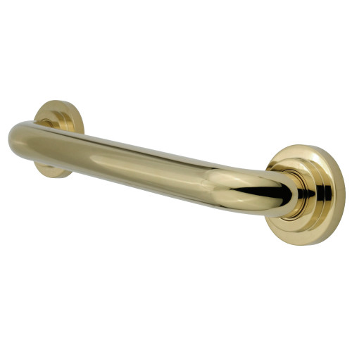 Kingston Brass DR414242 Manhattan 24-Inch X 1-1/4-Inch OD Grab Bar, Polished Brass