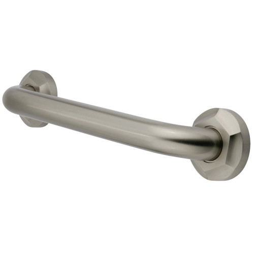 Kingston Brass DR714248 Metropolitan 24" Grab Bar, 1-1/4" Diameter, Brushed Nickel