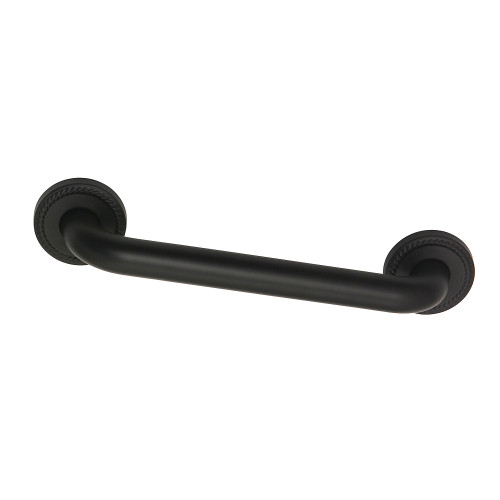 Kingston Brass DR814120 Laurel 12" Grab Bar, 1-1/4" Diameter, Matte Black