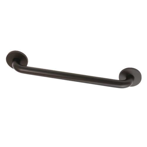 Kingston Brass GLDR814240 Silver Sage 24-Inch X 1-1/4-Inch OD ADA Grab Bar, Matte Black