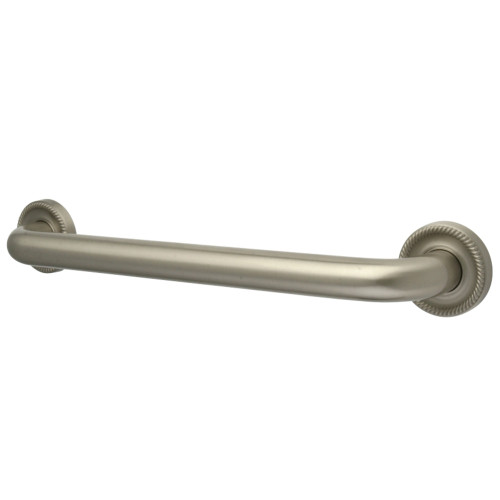 Kingston Brass DR914368 Camelon 36-Inch X 1-1/4-Inch OD Grab Bar, Brushed Nickel