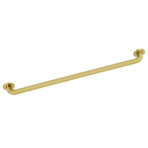 Kingston Brass GDR814327 Silver Sage 32-Inch X 1-1/4-Inch OD ADA Grab Bar, Brushed Brass