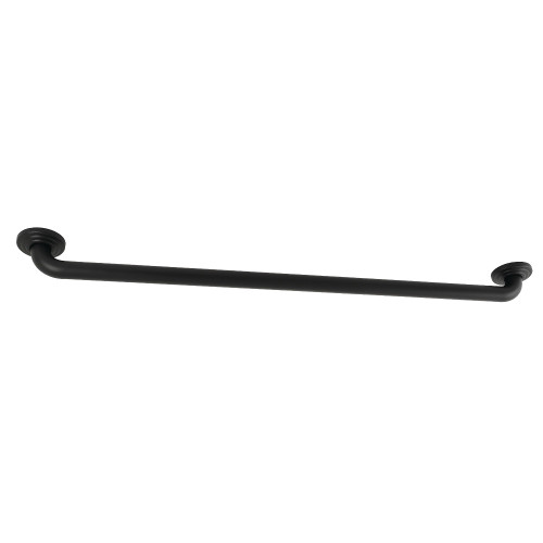 Kingston Brass DR314360 Restoration 36-Inch X 1-1/4-Inch OD Grab Bar, Matte Black